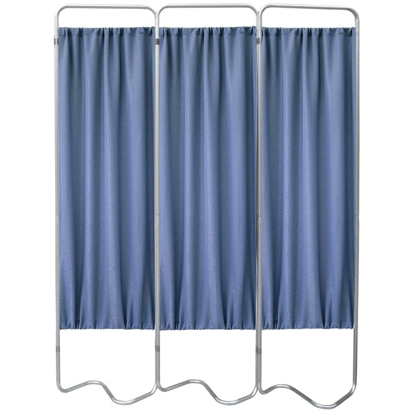 3 Section Beamatic Privacy Screen with Fabric Panels, Norway